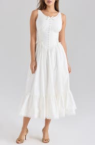 HOUSE OF CB Sienna Sleeveless A-Line Dress