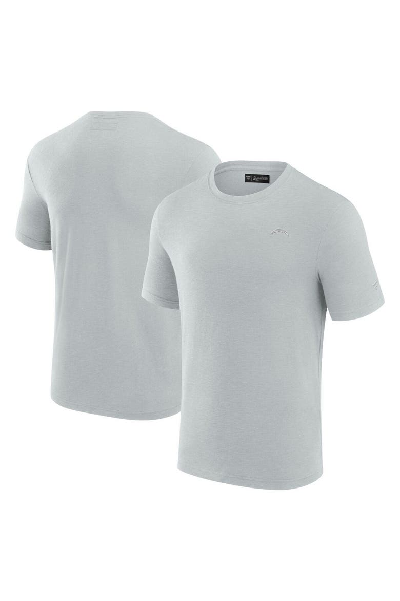 Men's Fanatics Signature Gray Los Angeles Chargers Modal Short Sleeve T-Shirt, Main, color, Gray