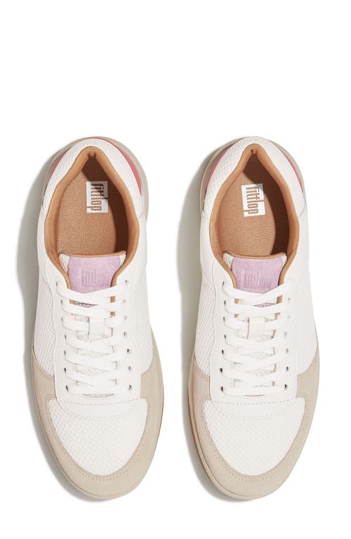 Fitflop Rally Evo Leather Sneaker In Neutral