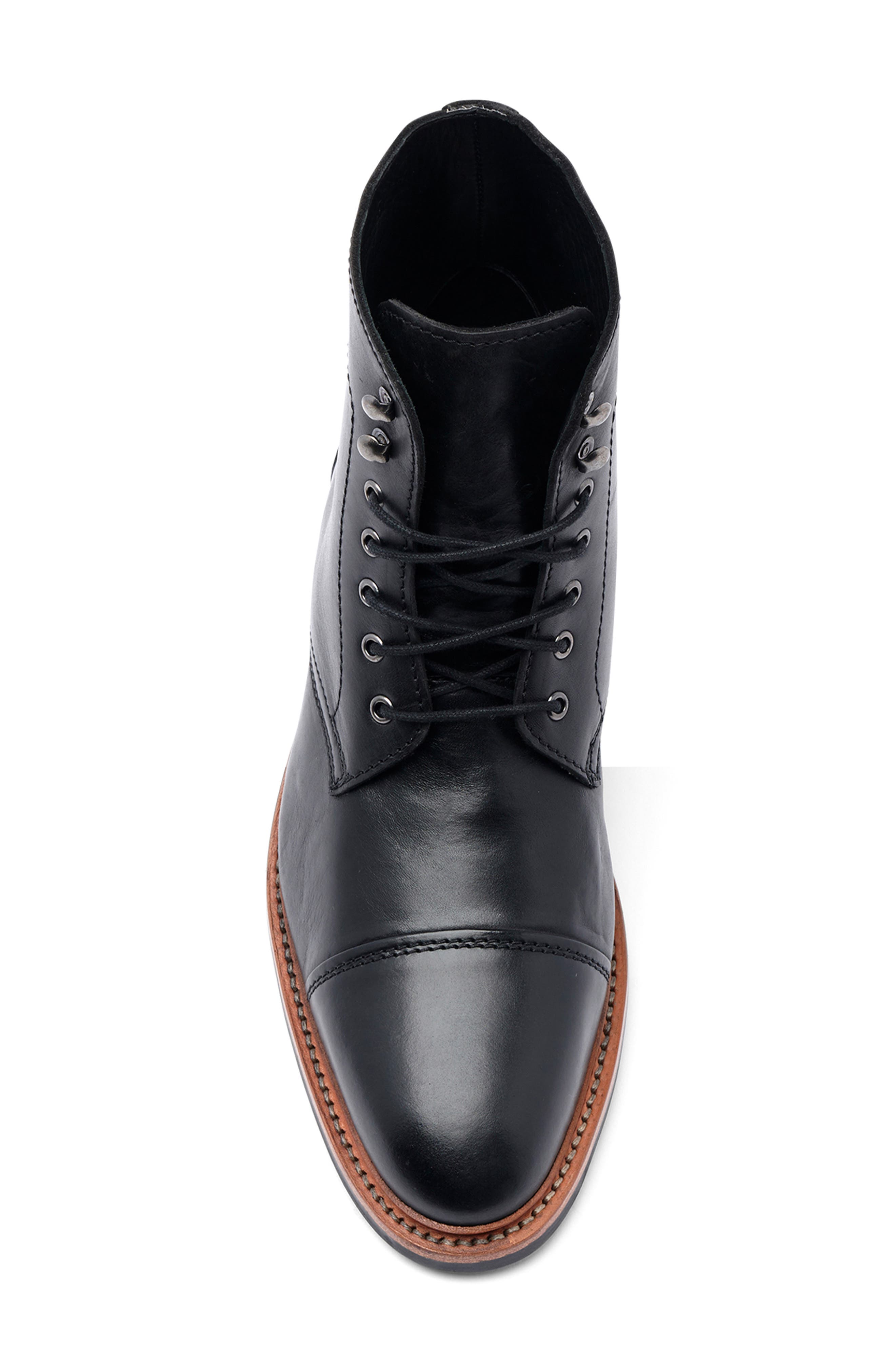 Anthony Veer Ranveer Cap Toe Boot, Alternate, color, Black