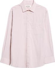 Róhe Classic Fit Stripe Button-Up Shirt