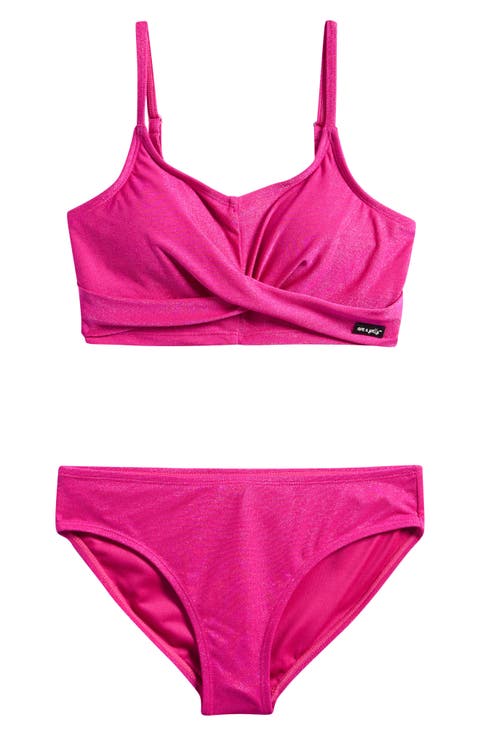 Kids' Shimmer Two-Piece Swimsuit (Big Kid)
