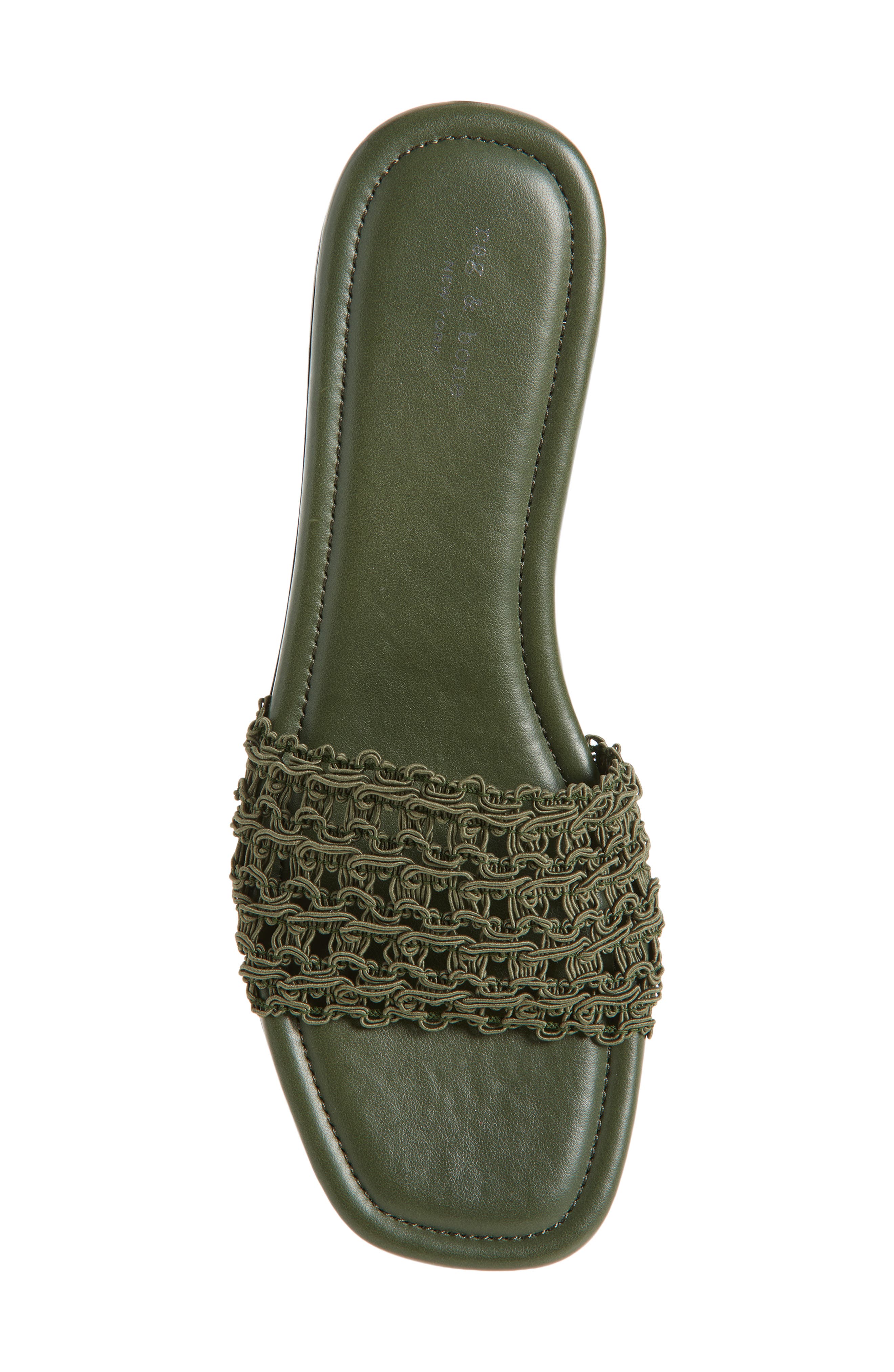 Ellie Slide Sandal, Alternate, color, LODEN MESH