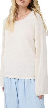 Blu Pepper Cotton Crewneck Sweater