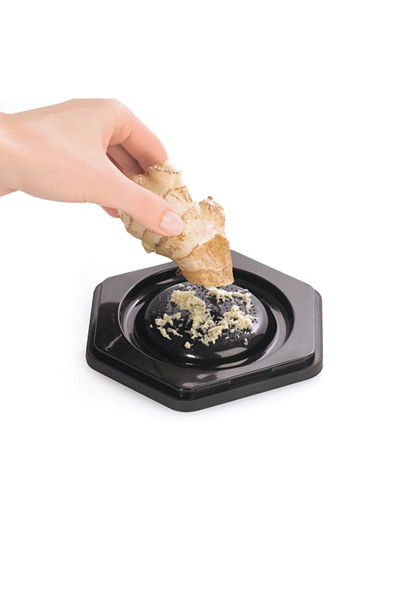 6 Sided Boxed Grater With Bonus Ginger Grater, Alternate, color, Silver