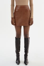 LAMARQUE Rowan | Leather Mini Skirt