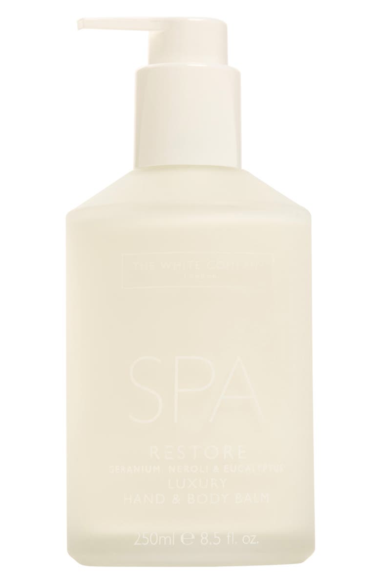 The White Company Spa Restore Hand & Body Balm, Main, color, 