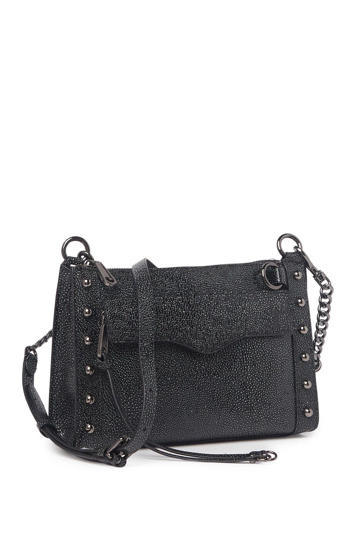 M.A.B. Leather Bag, Alternate, color, ANTHRACITE