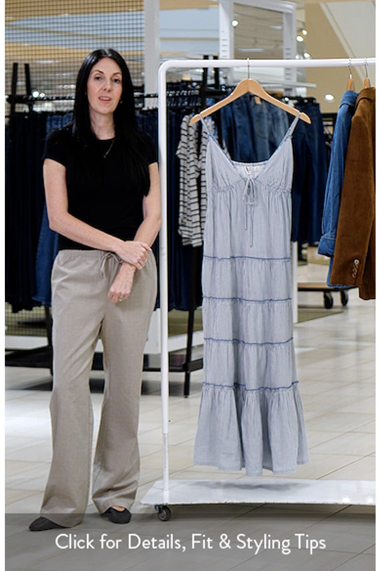 Starlight Striped Tiered Maxi Dress video