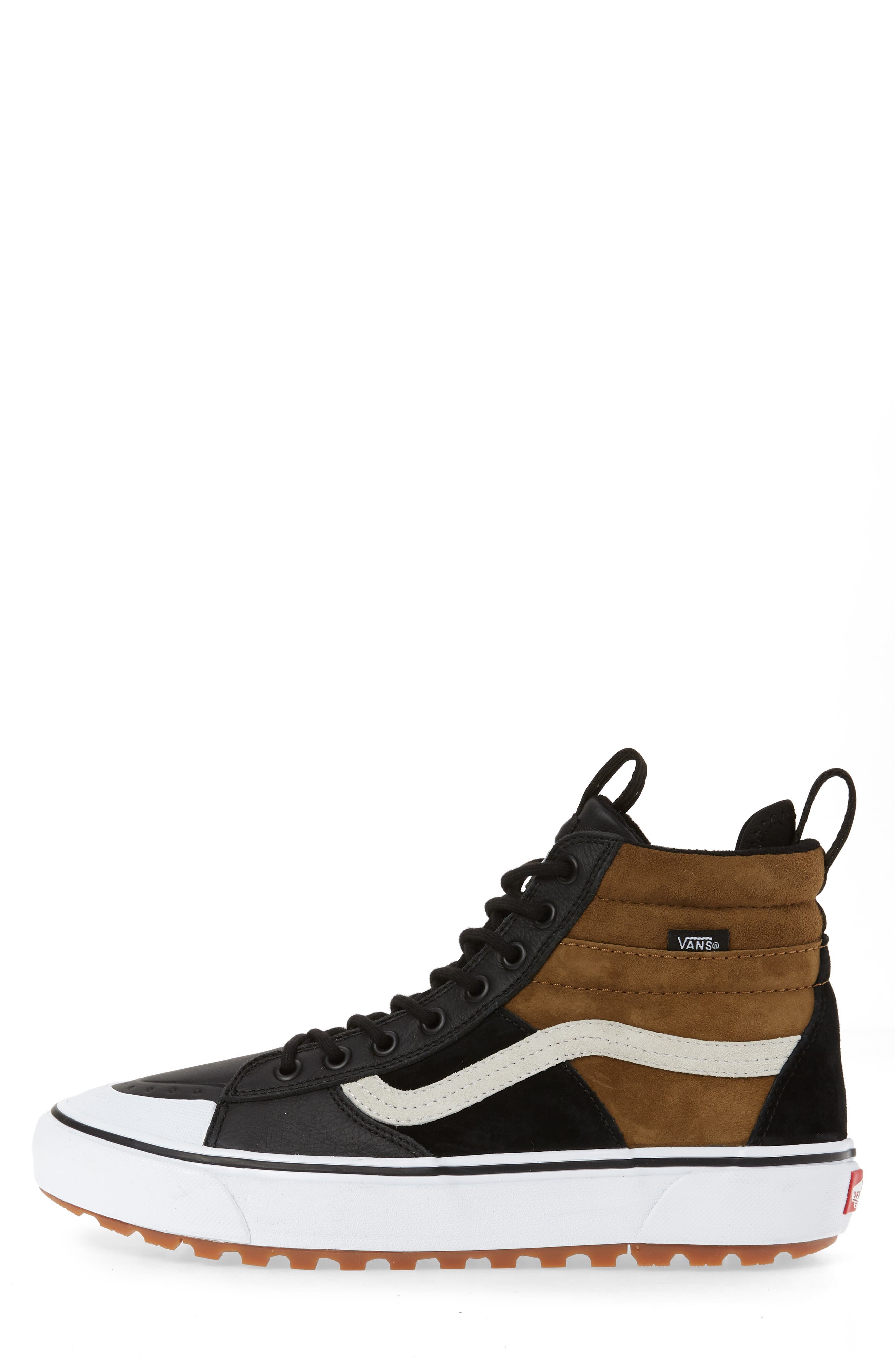 Sk8-Hi MTE 2.0 DX Water Resistant High Top Sneaker, Alternate, color, DIRT/ TRUE WHITE