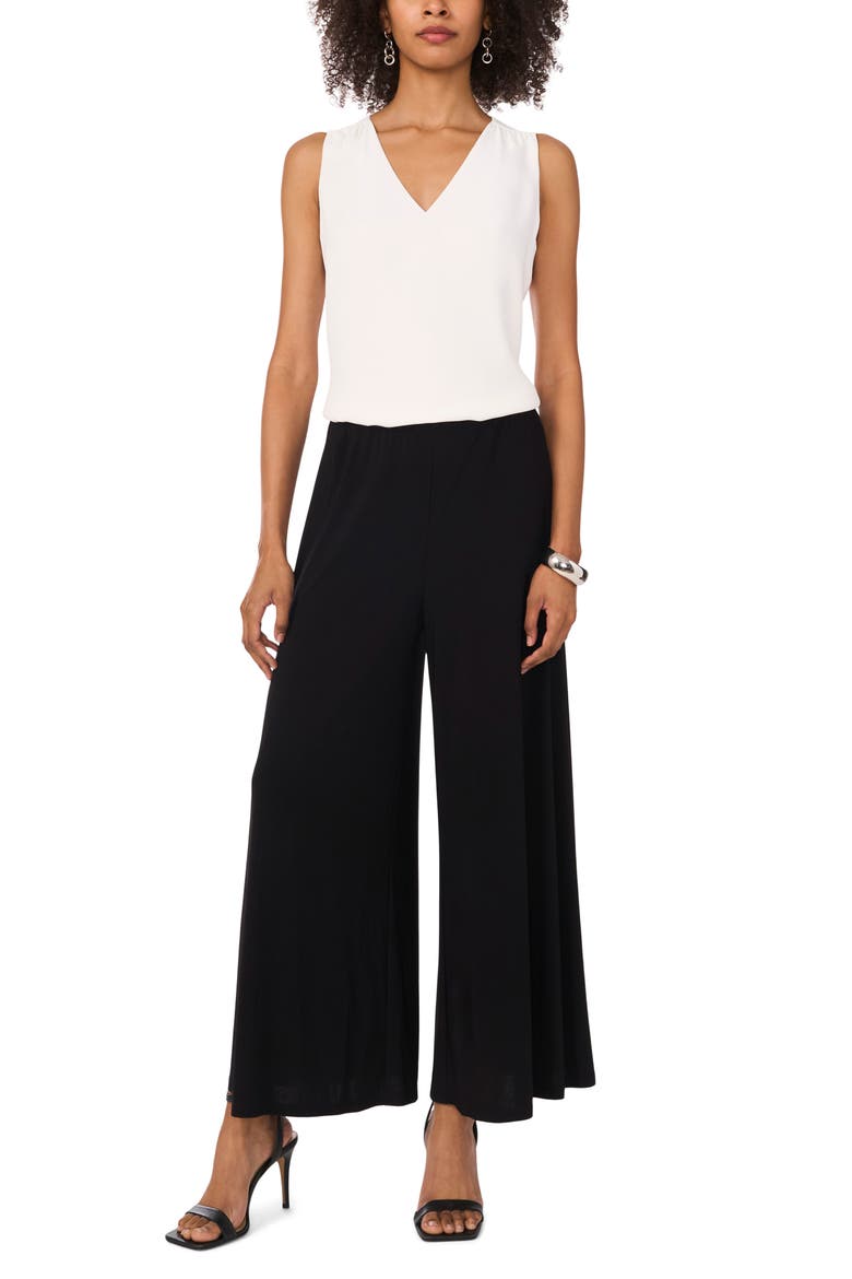 Wide Leg Pants, Alternate, color, RICH BLACK