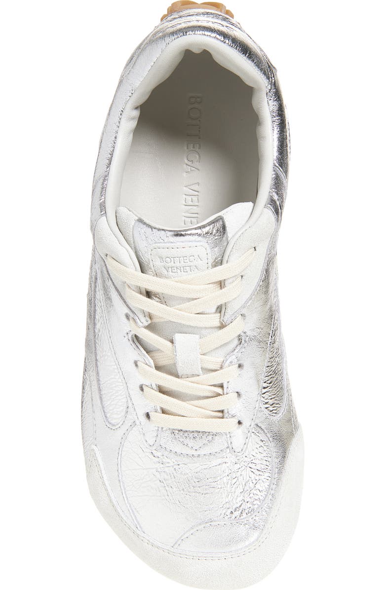 Bottega Veneta Orbit Flash Low Top Sneaker, Alternate, color, 1532 Silver/ Optical