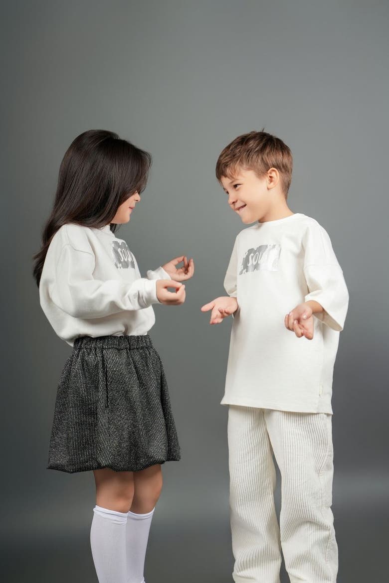 Relaxed Organic Cotton T-Shirt, Alternate, color, Off White