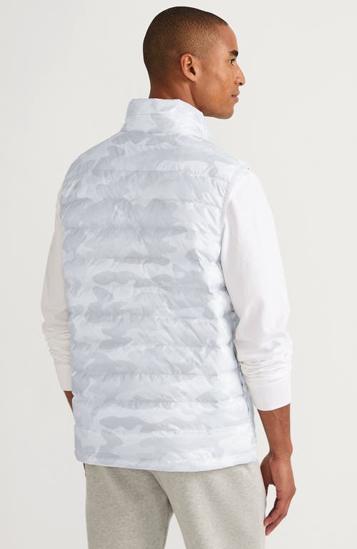 Lands' End Wanderweight Ultralight Packable Down Vest In White