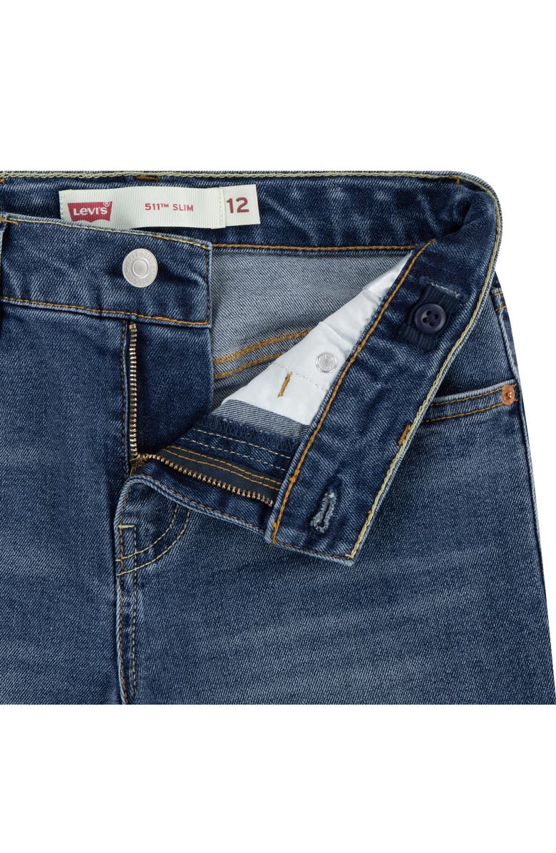 Levi's Kids' 511 Slim Fit Denim Shorts, Alternate, color, 