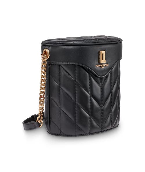 Karl Lagerfeld Paris Lafayette Crossbody In Black