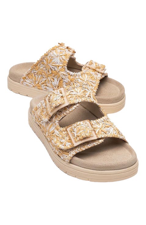 Milana Leather Double-Strap Sandal (Women)