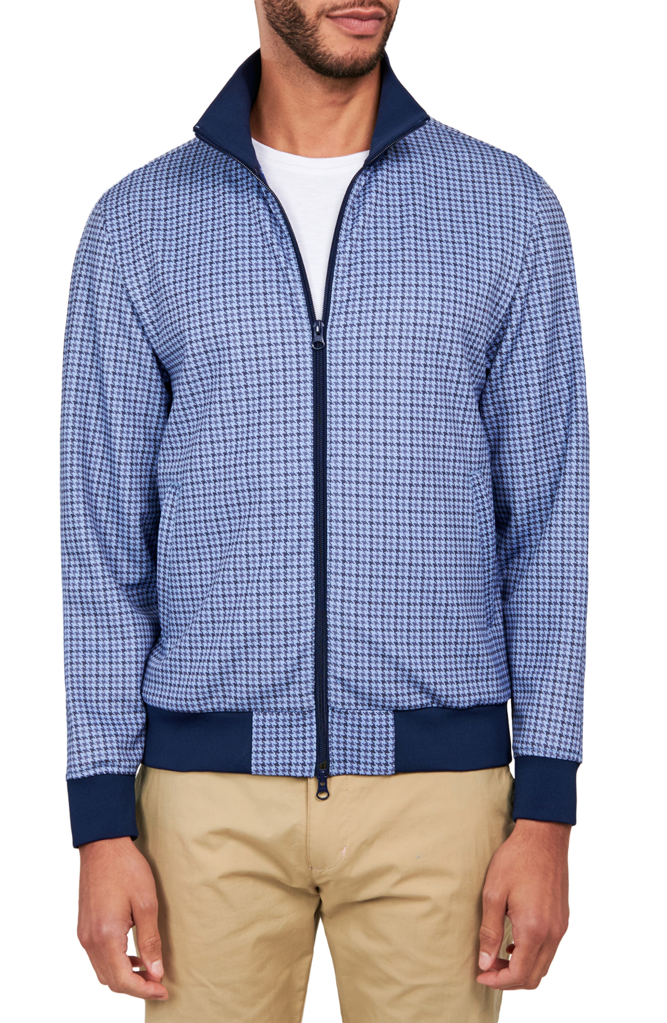 Houndstooth Track Jacket - image 3