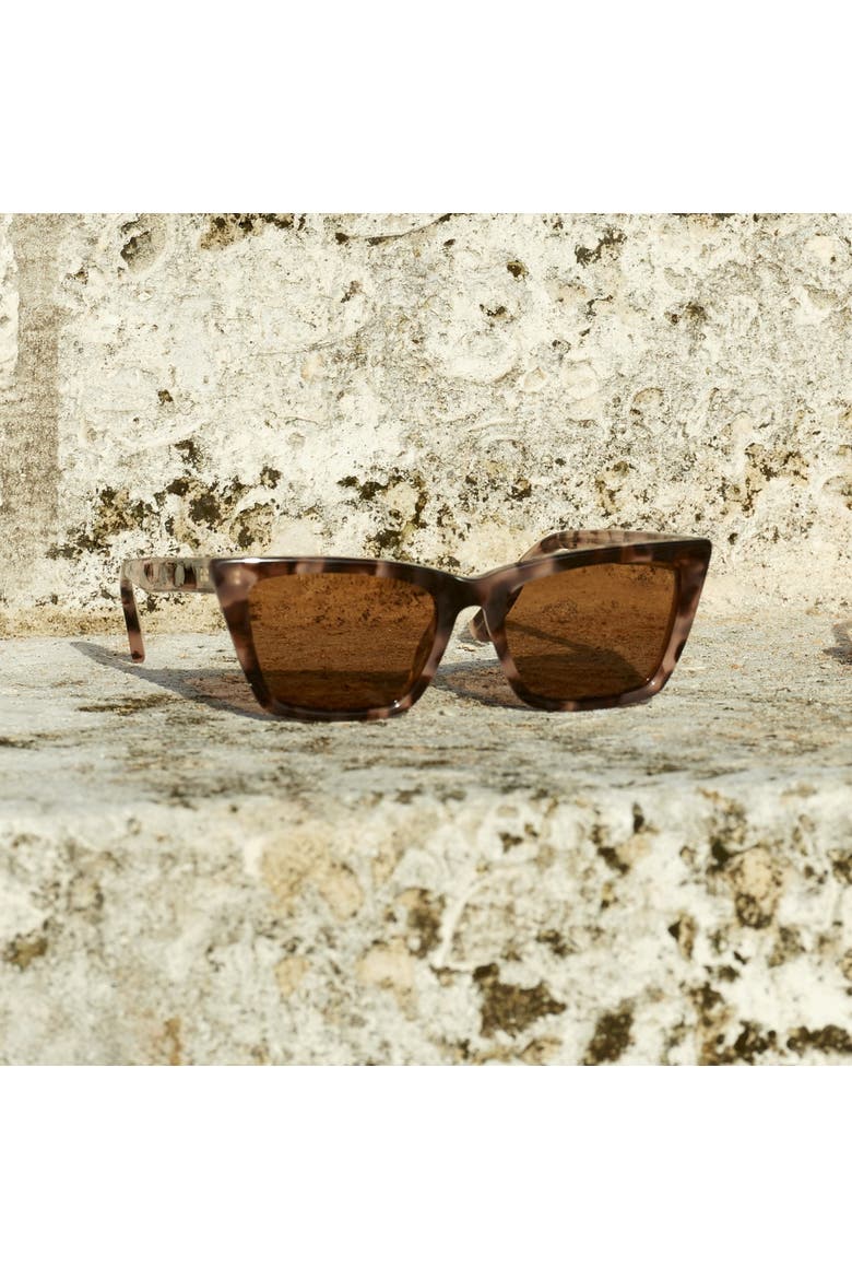 Zoé Sunglasses, Alternate, color, Creme