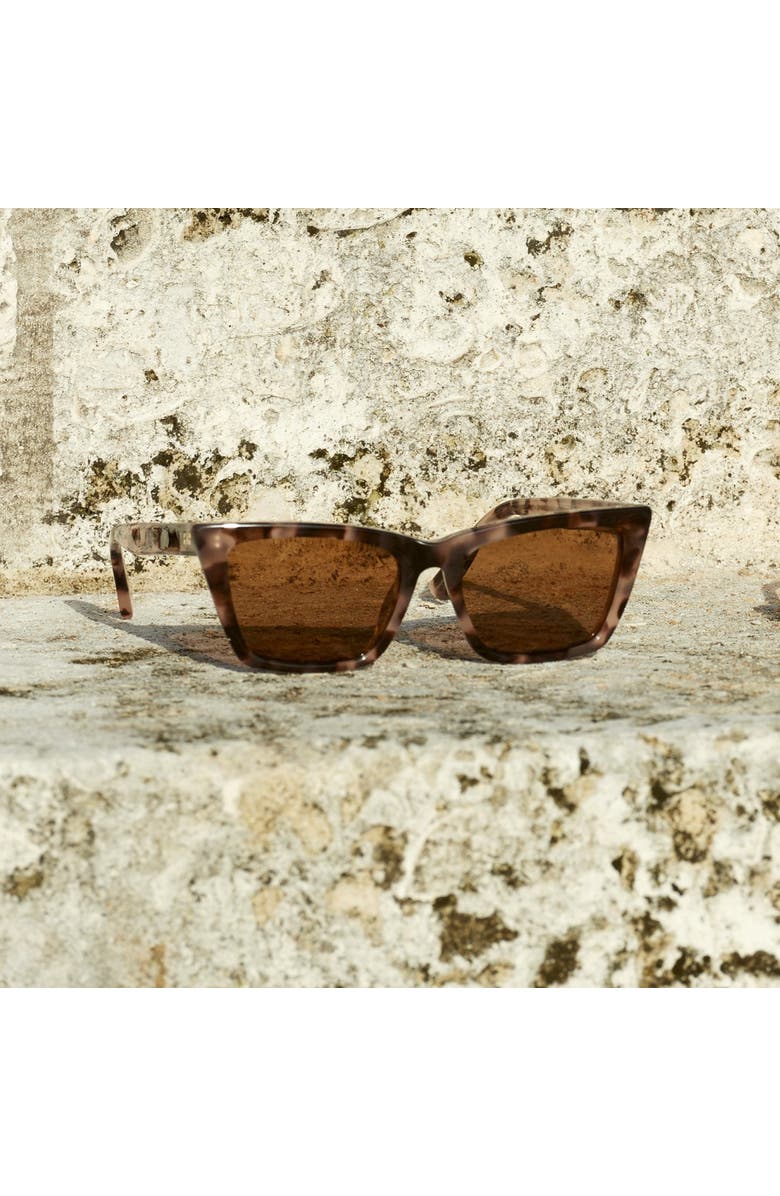 French Kiwis Eyewear Zoé Sunglasses, Alternate, color, Black