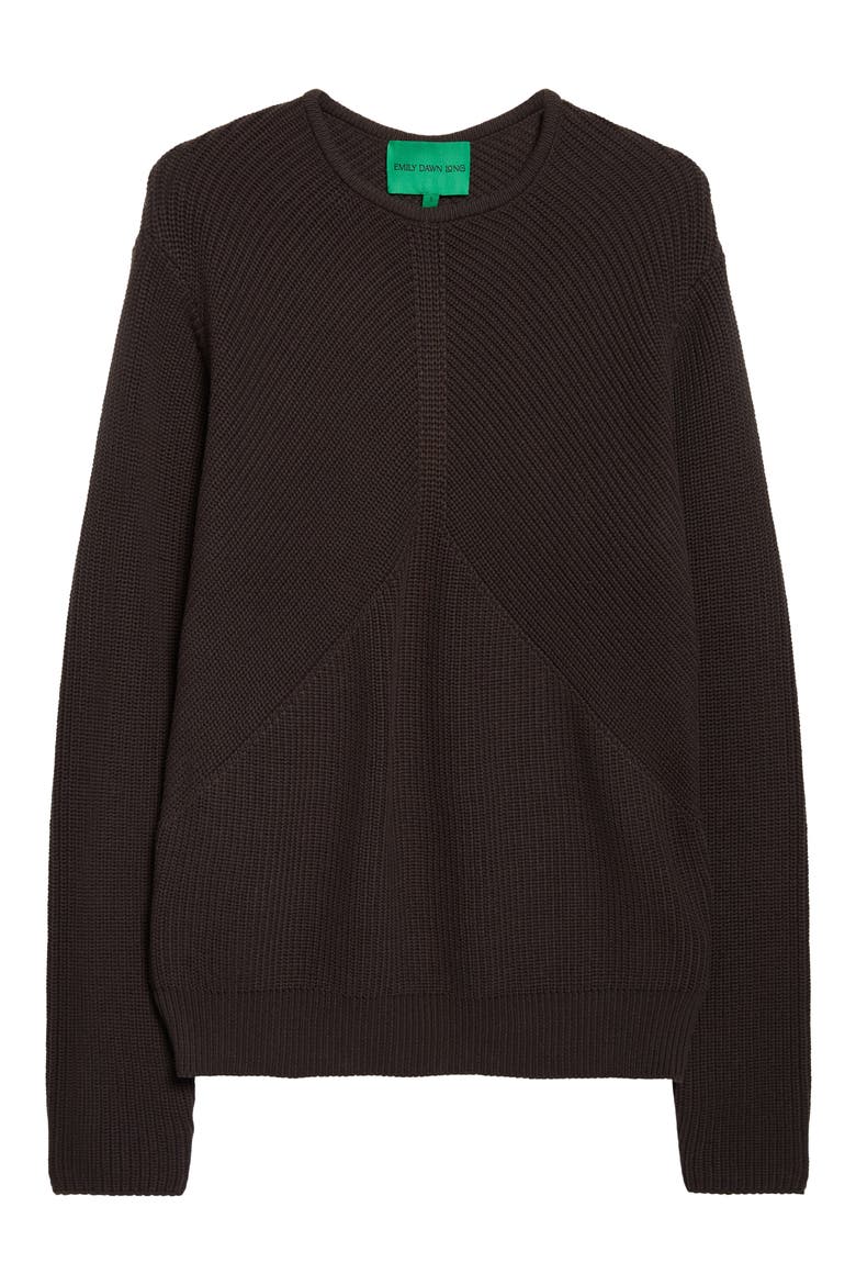 Ribcage Cotton Crewneck Sweater, Alternate, color, DIESEL