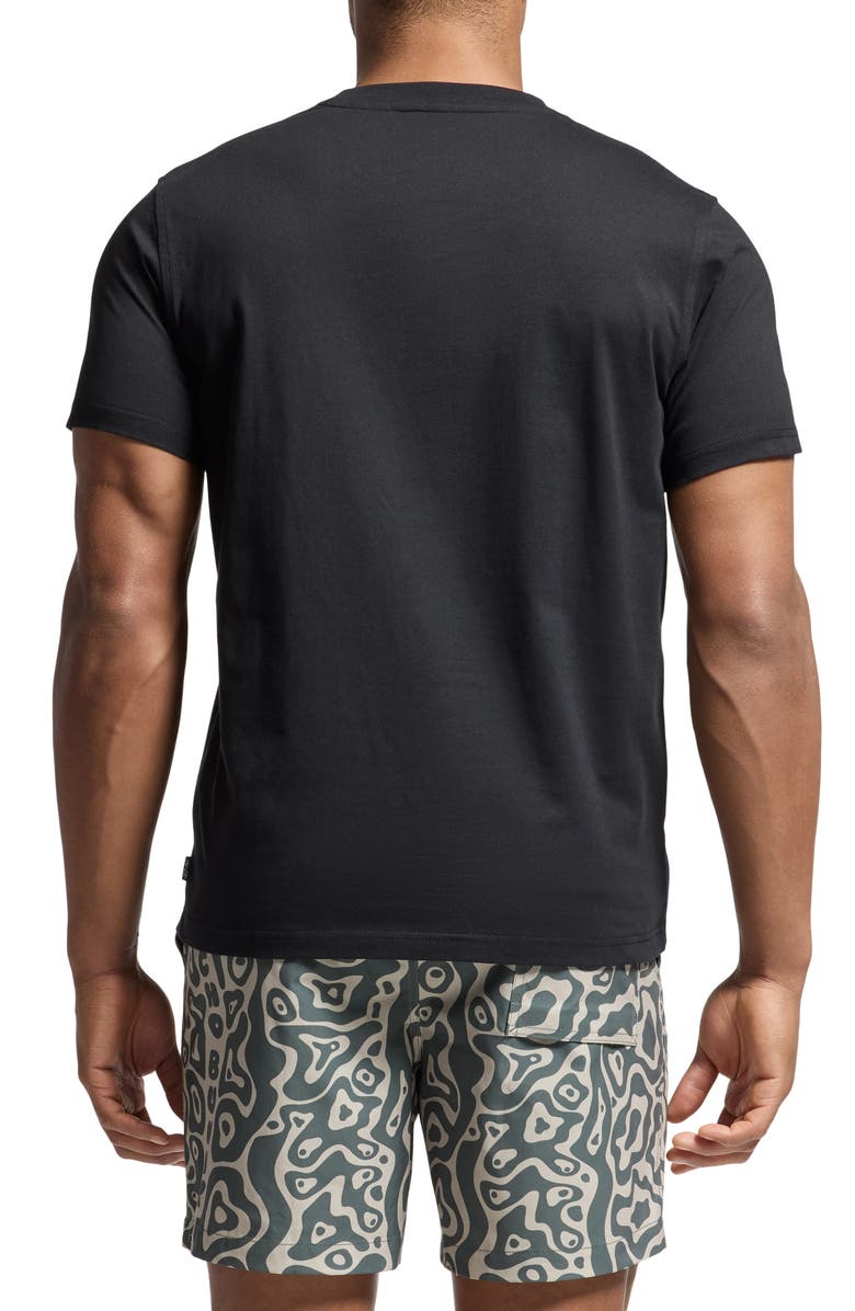 Psycho Bunny Payson Leather Texture Graphic T-Shirt, Alternate, color, 