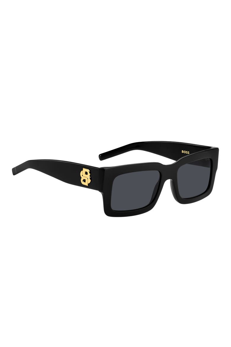 54mm Rectangular Sunglasses, Alternate, color, 0807-IR
