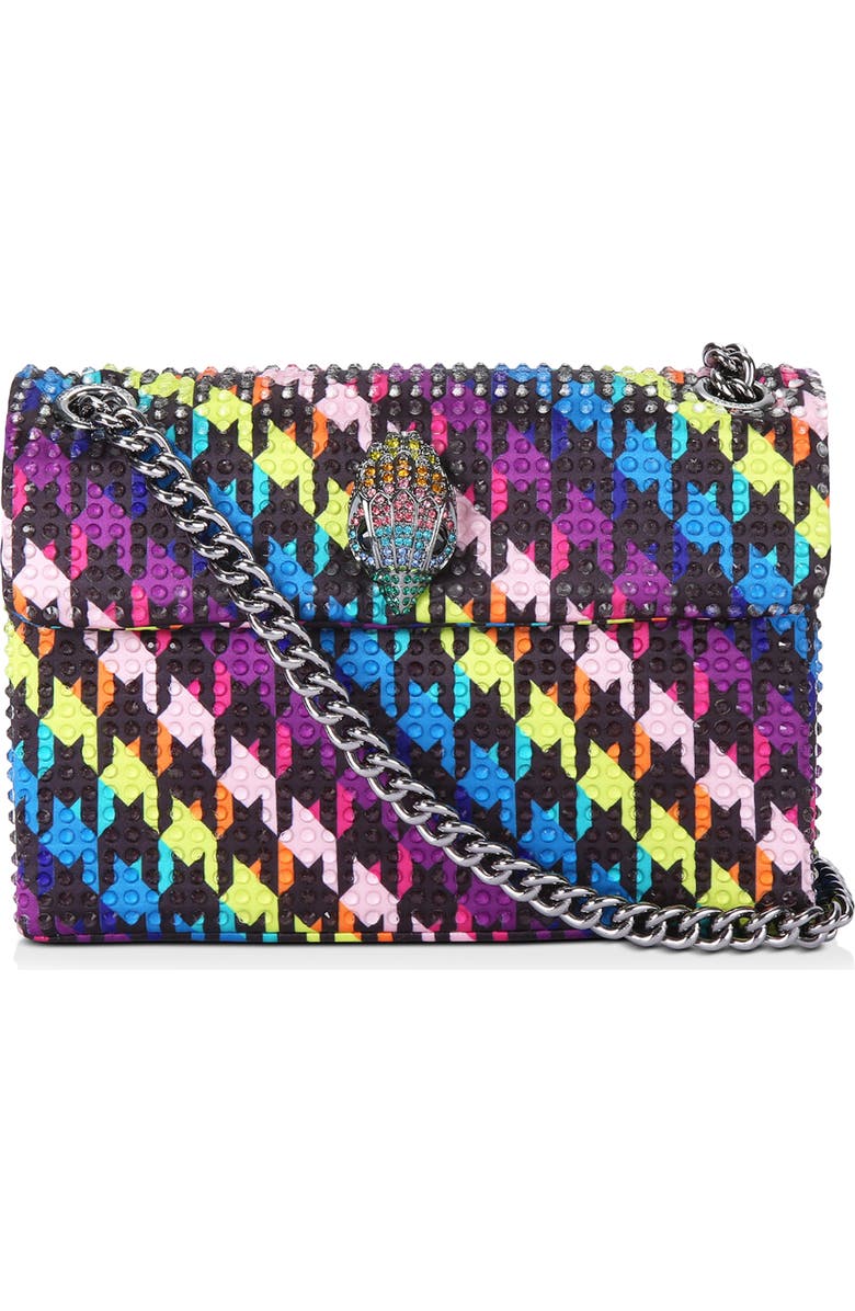 Kurt Geiger London Mini Kensington Crystal Convertible Crossbody Bag, Main, color,