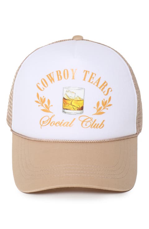 Cowboy Tears Social Club Trucker Hat