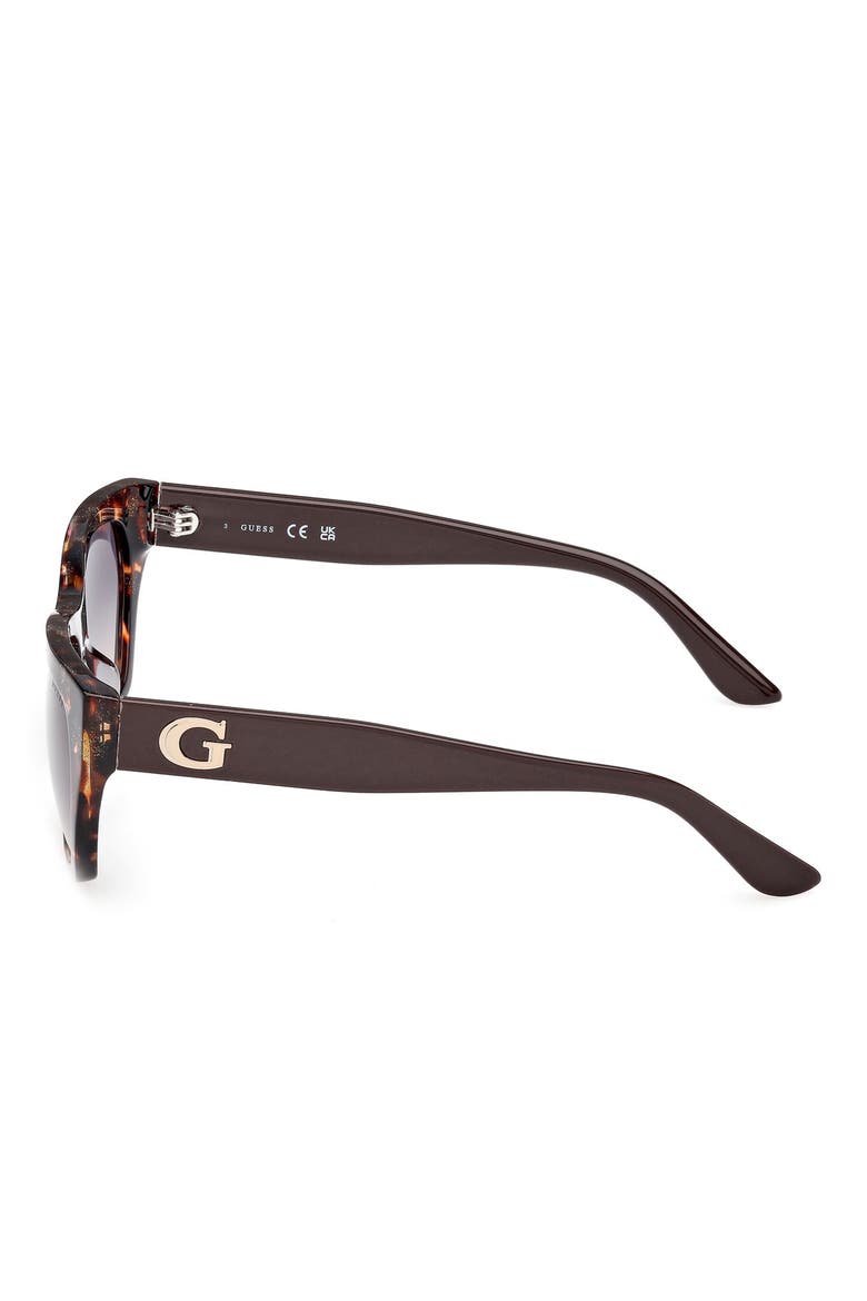 Geometric Sunglasses, Alternate, color, DARK HAVANA / GRADIENT SMOKE