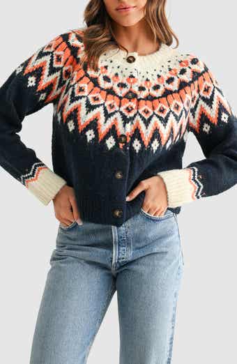 All in Favor Fair Isle Cardigan