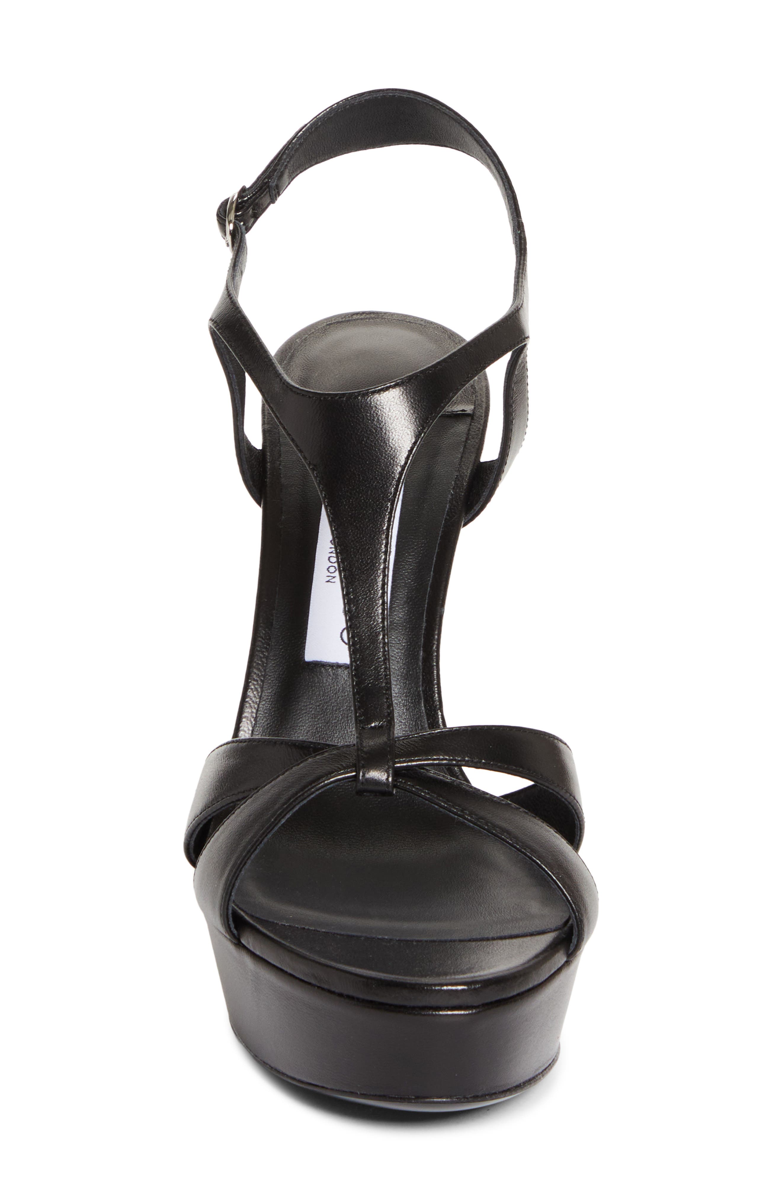 Jimmy Choo Kesia Platform Sandal, Alternate, color, Black