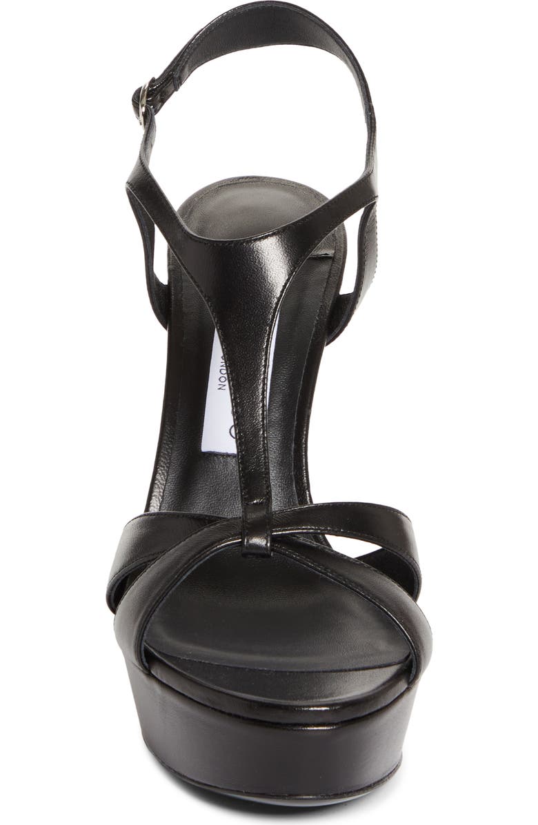 Jimmy Choo Kesia Platform Sandal, Alternate, color, Black