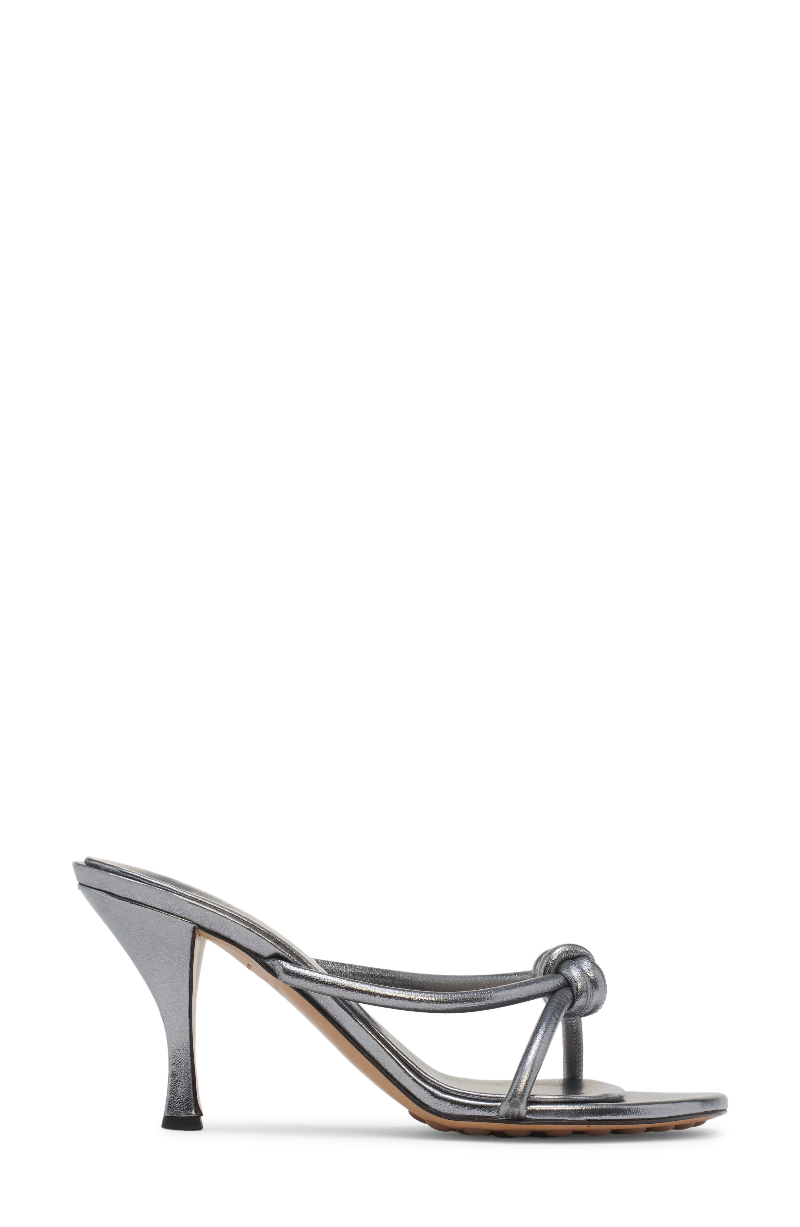 Bottega Veneta Blink Metallic Sandal, Alternate, color, 