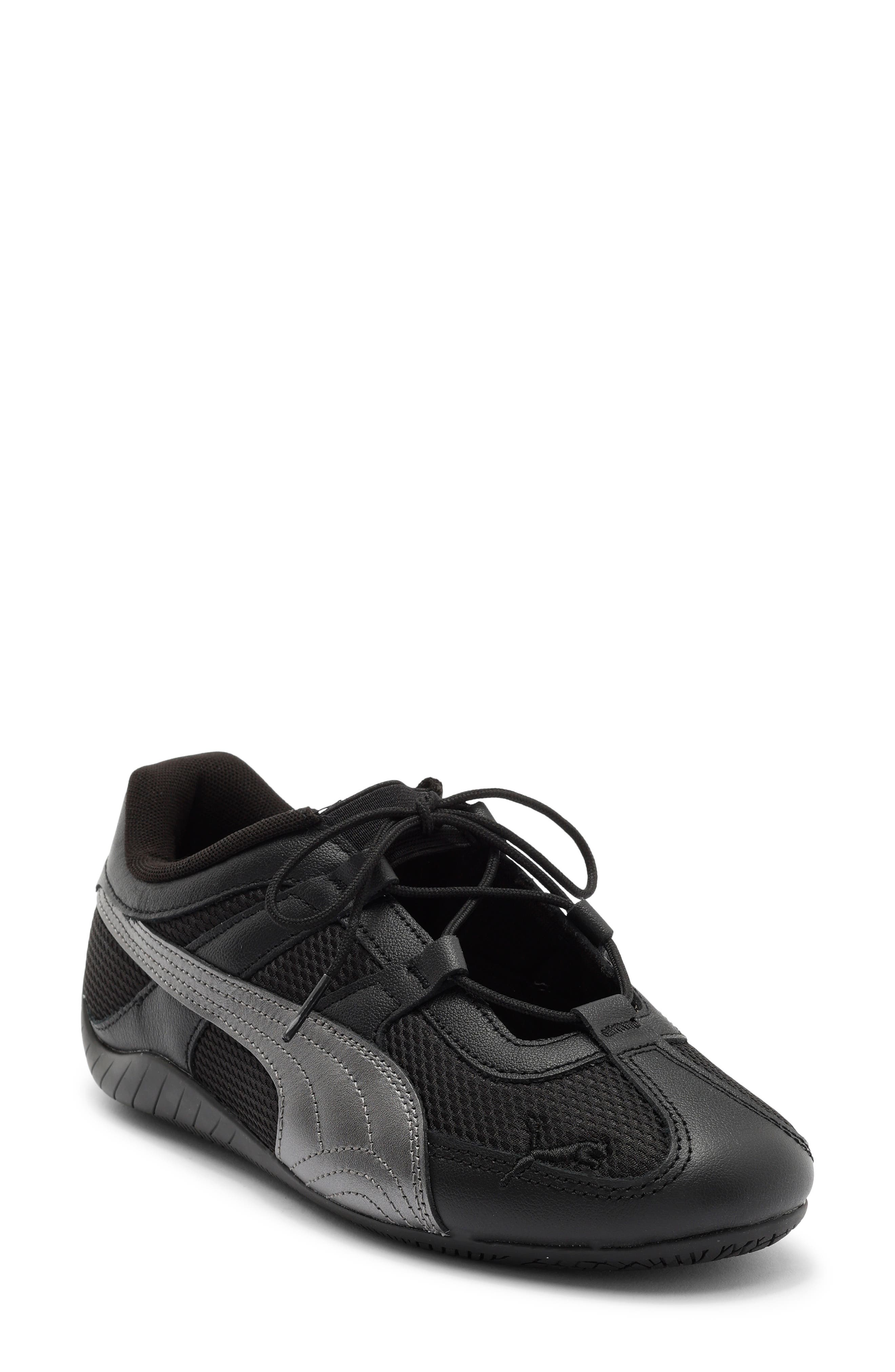 PUMA Speedcat Go Mesh Sneakerina, Main, color, Puma Black