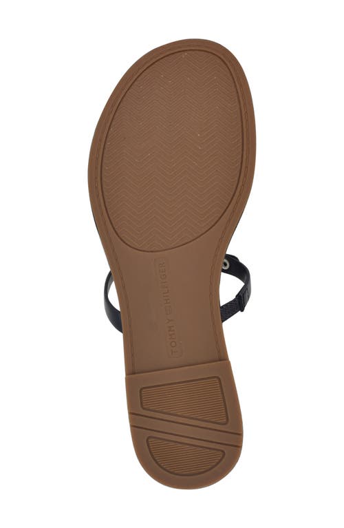 Tommy Hilfiger Litzy Flip Flop In Dark Blue