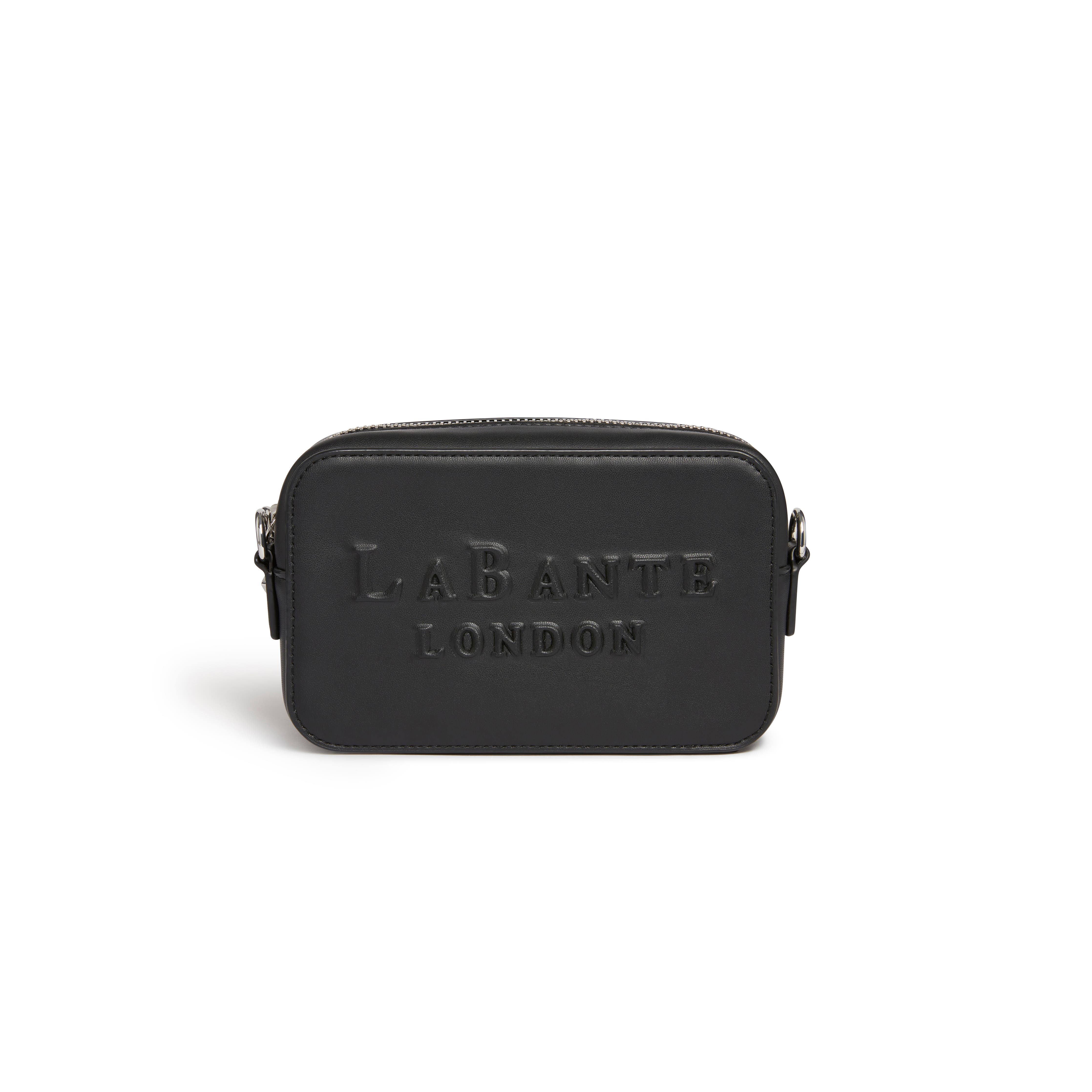 Everest Vegan Camera Crossbody Bag, Alternate, color, Black
