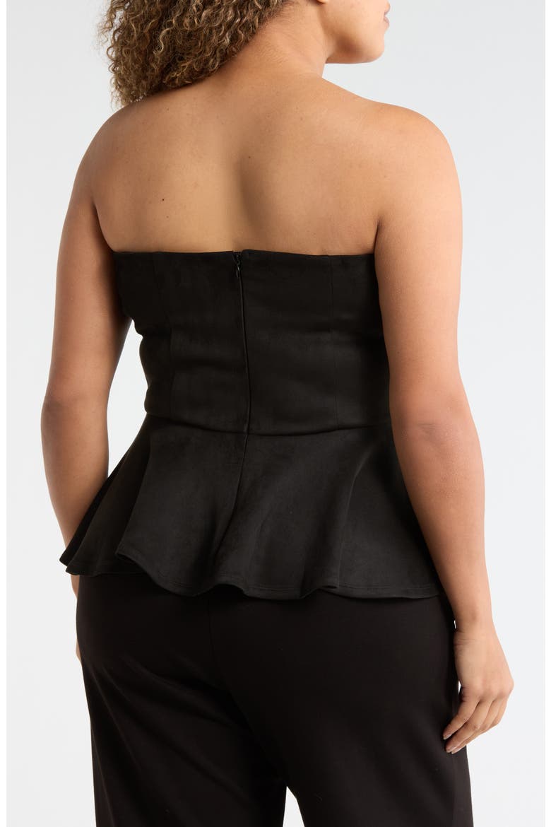 Danger Faux Suede Top, Alternate, color, JET BLACK
