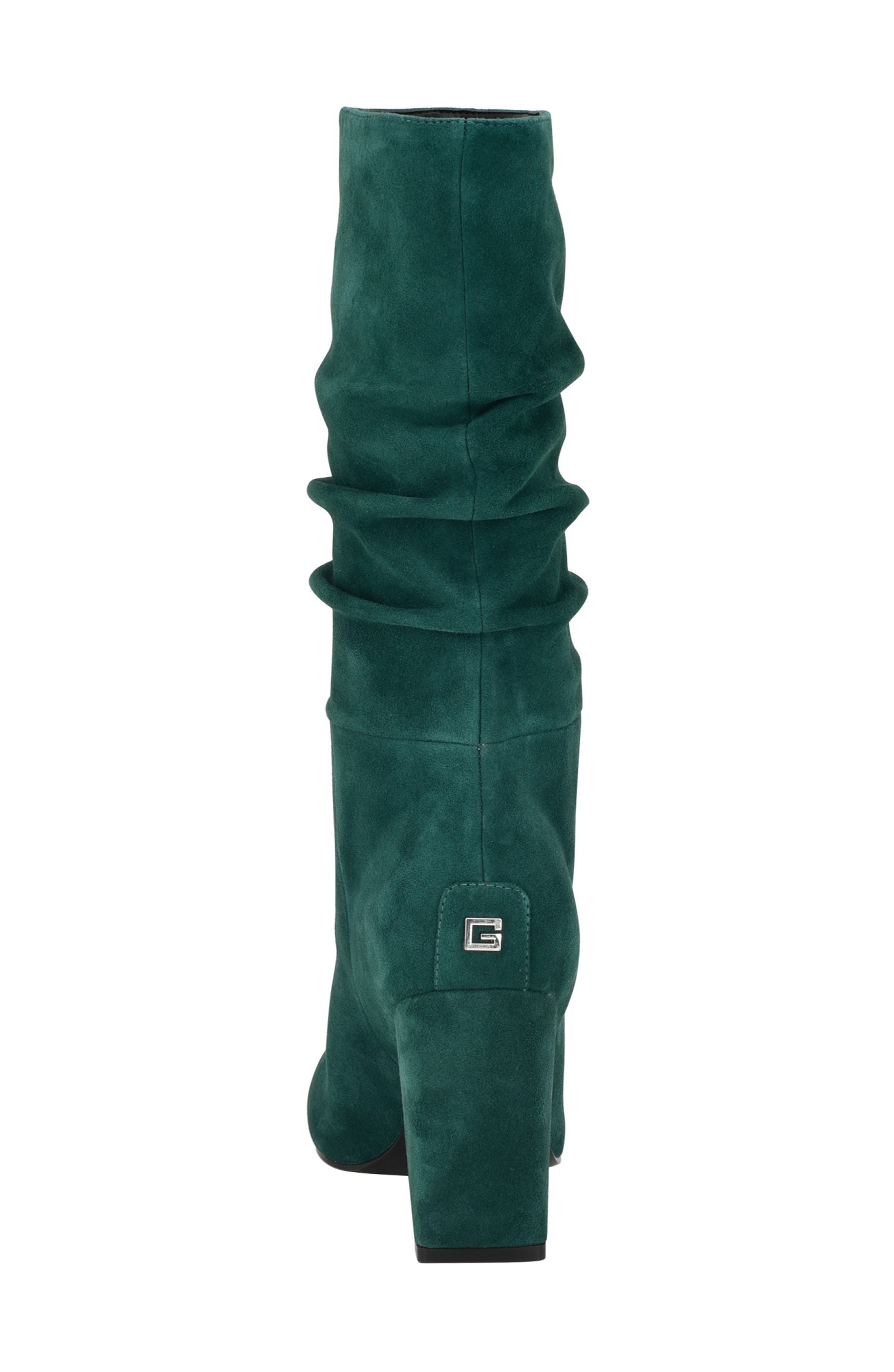 GUESS Yeppy Slouch Boot, Alternate, color, Green