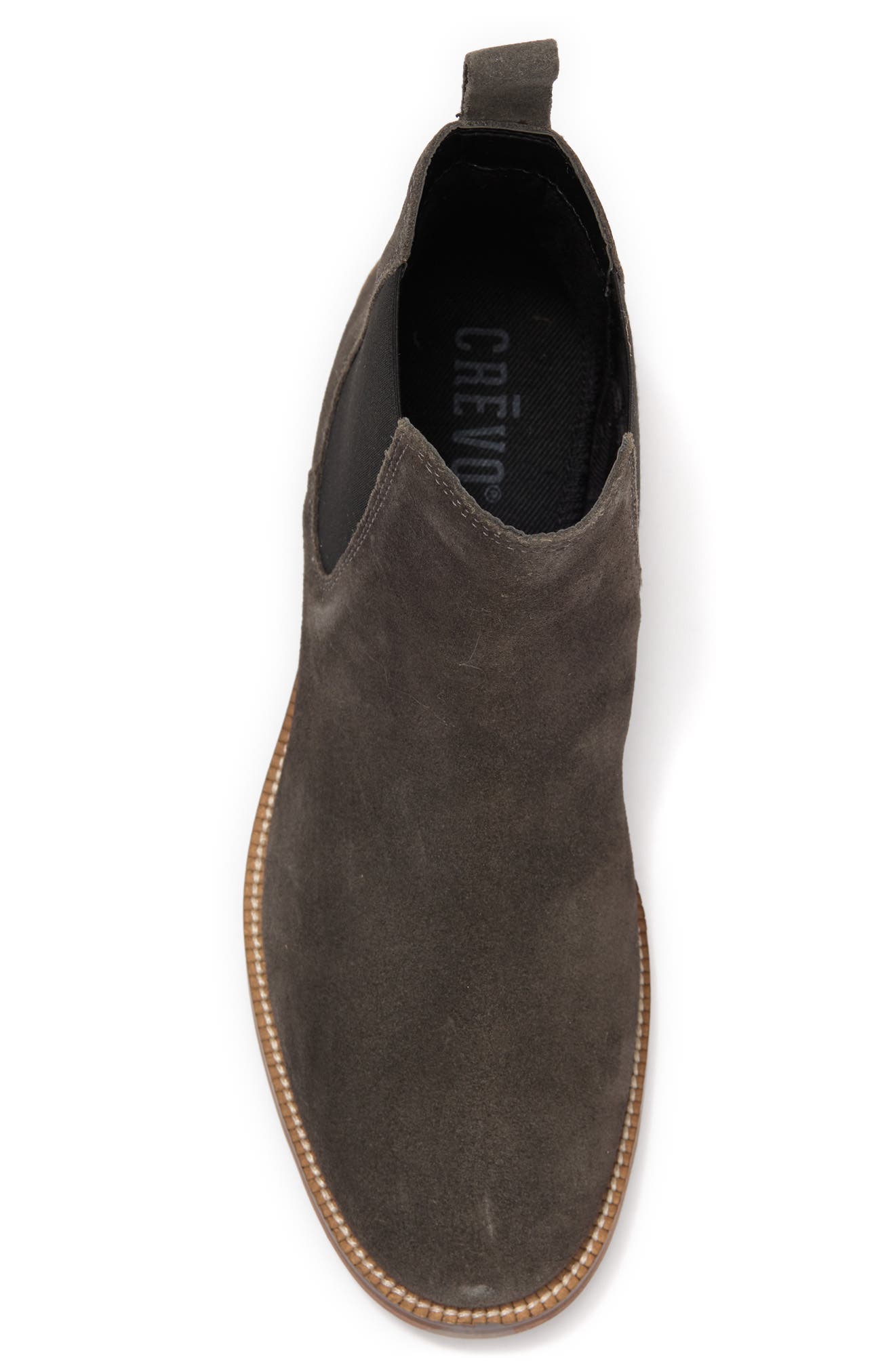 Malik Suede Chelsea Boot, Alternate, color, CHARCOAL