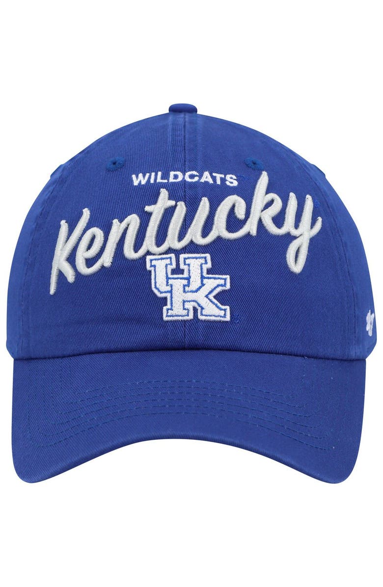 '47 Women's '47 Royal Kentucky Wildcats Phoebe Clean Up Adjustable Hat, Alternate, color, Royal