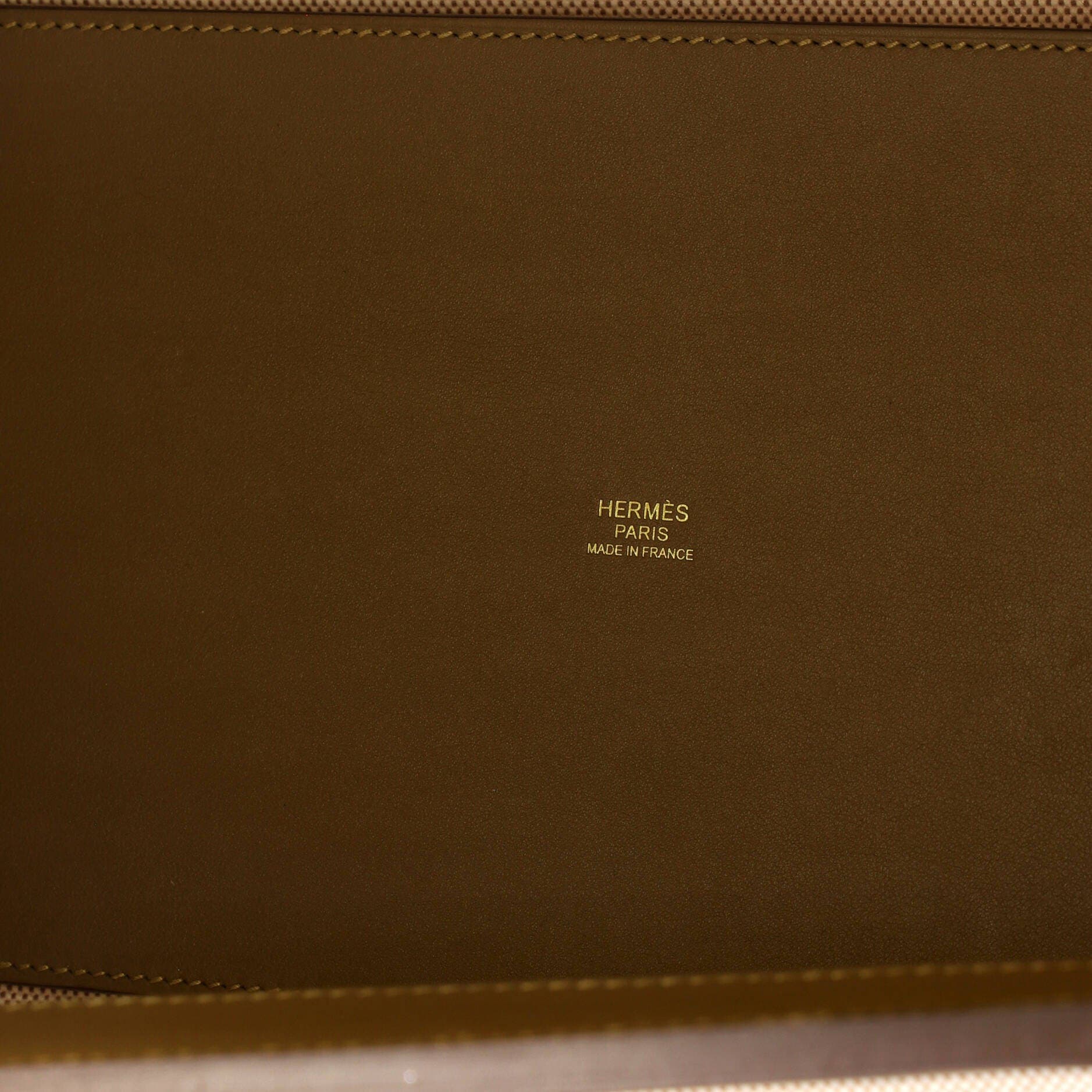 Pre-Owned Hermes 24/24 Bag Canvas and Swift 35, Alternate, color, Bronze Dore