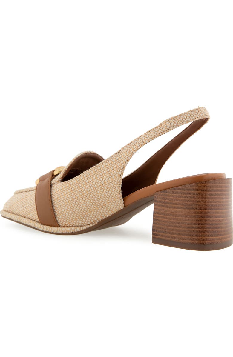 Aerosoles Allure Slingback Pump, Alternate, color, Natural Raffia