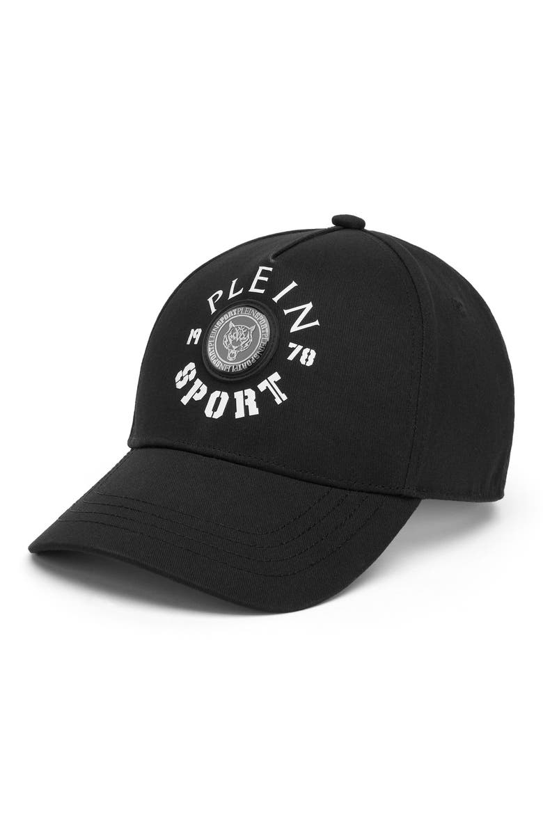 Baseball Cap Tiger Comfort Unisex, Main, color, black/white