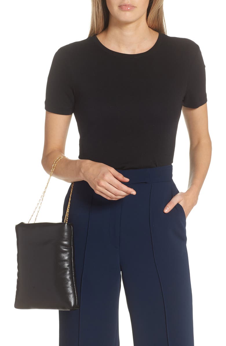 Nanushka Noelani Vegan Leather Shoulder Bag, Alternate, color,