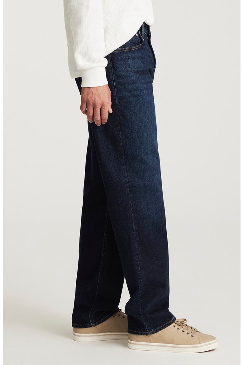 Marcel Relaxed Straight Leg Jeans, Alternate, color, DEEP BRUSHED CLASSIC