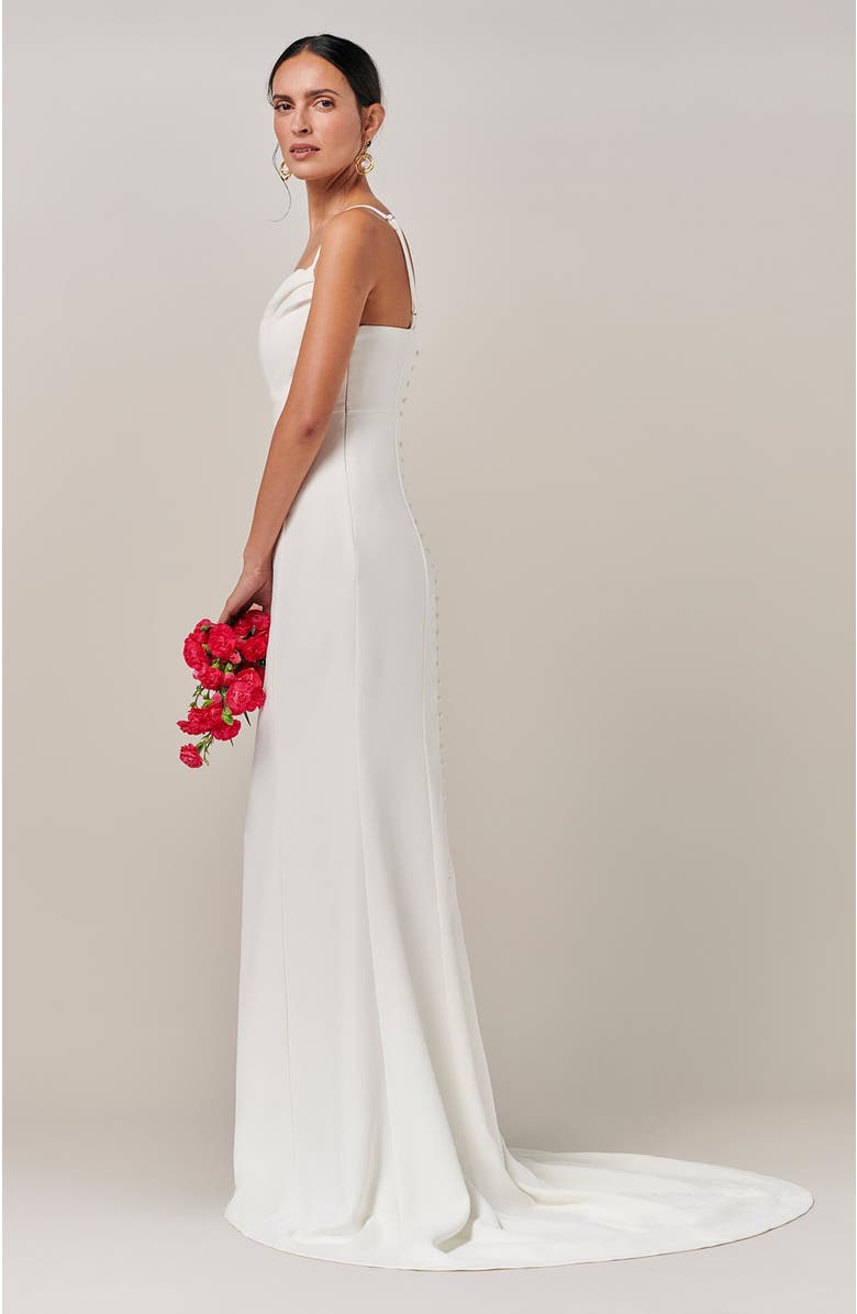 BWLDR Josefina Gown, Alternate, color, White