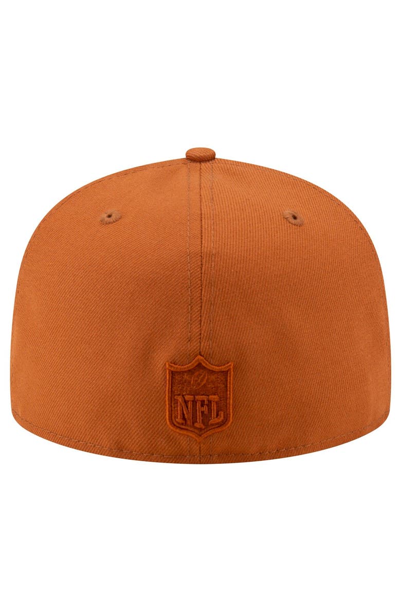 New Era Men's New Era Brown Dallas Cowboys Color Pack 59FIFTY Fitted Hat, Alternate, color, Brown