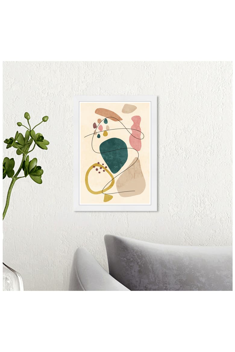 Abstract Playground Canvas Art - 13" X 19" - 13" X 19", Alternate, color, WHITE