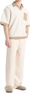 Manière De Voir Lazare Wide Leg Twill Jeans